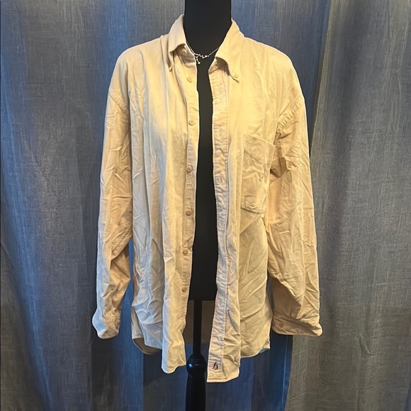 Nordstrom Cream Lightweight Shirt Jacket for Versatile Elegance - Picture 1 of 4